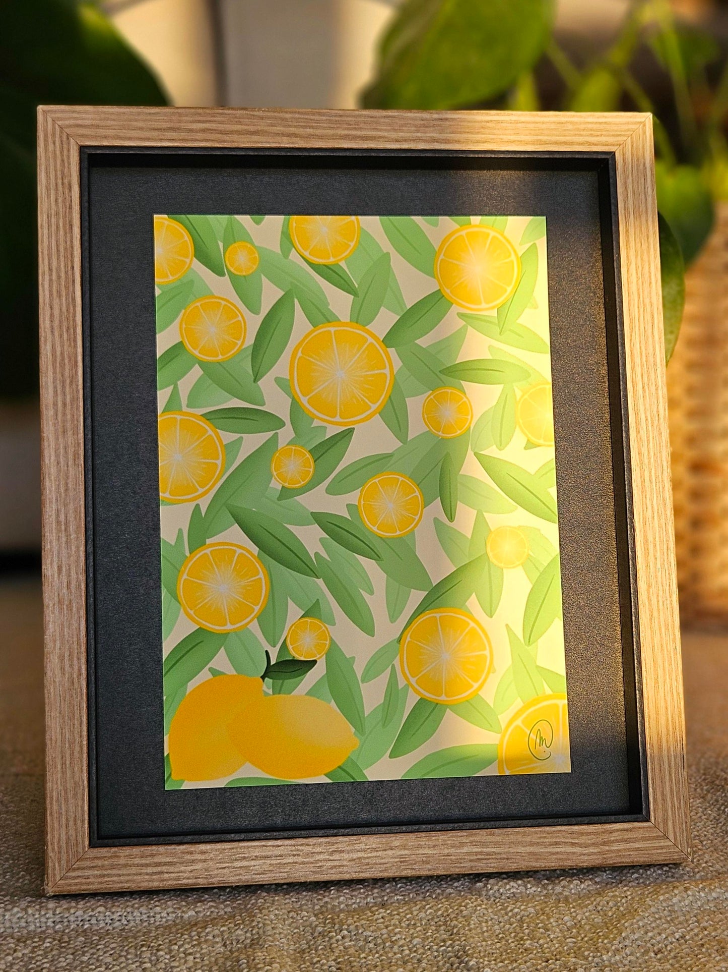 Affiche Passion citron