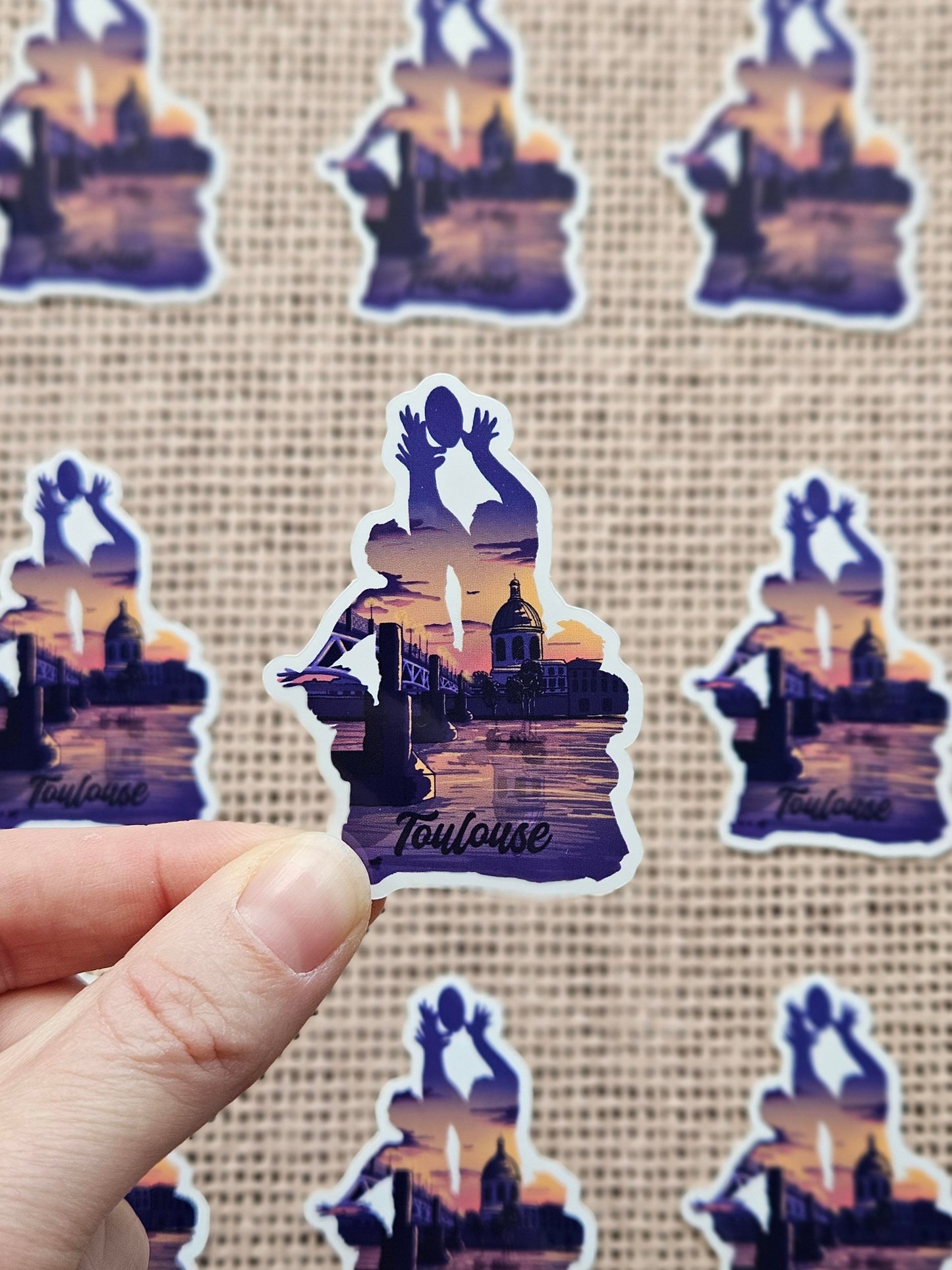 Sticker « Rugby Toulouse »