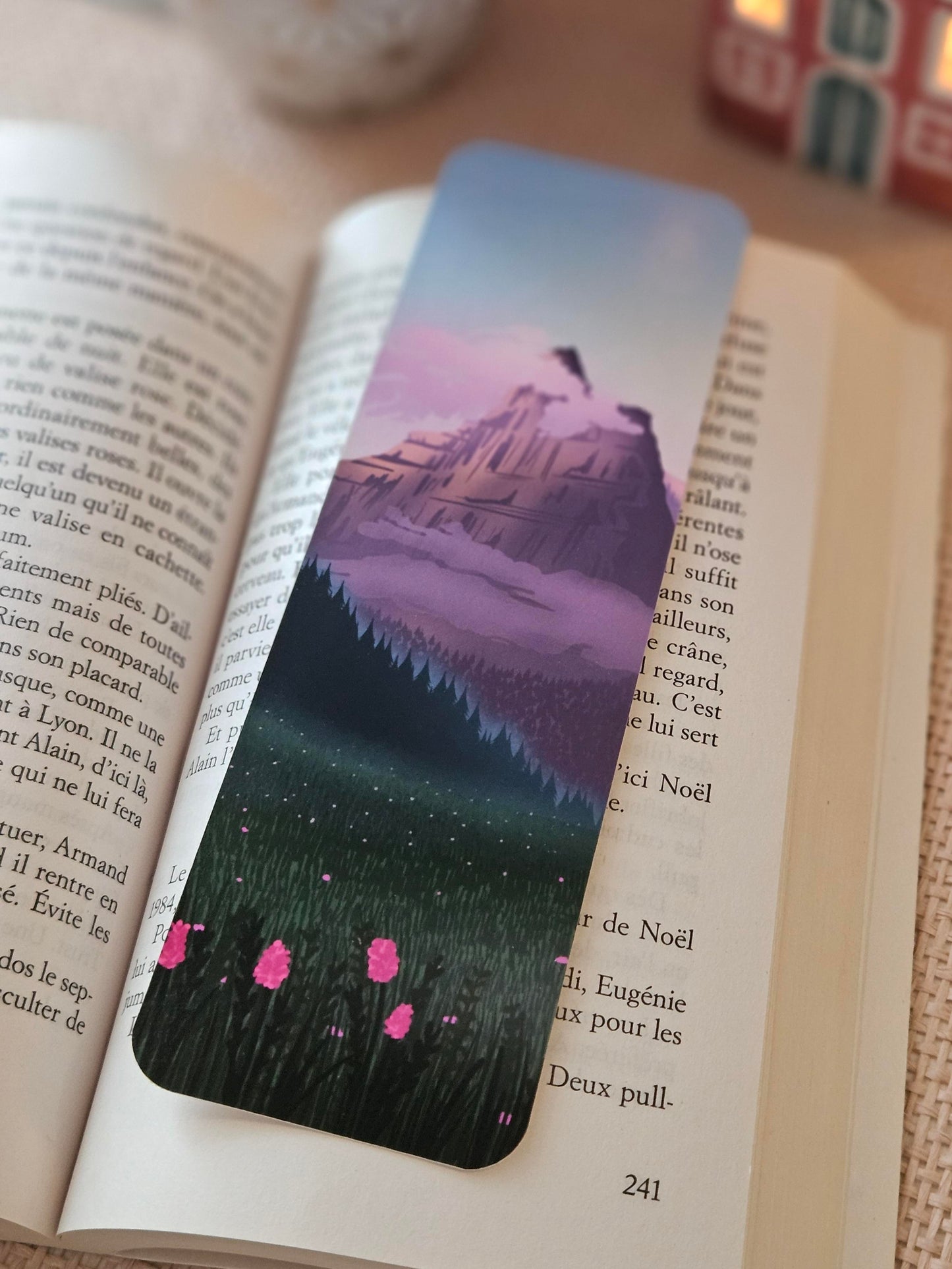 Marque-page « Lever de soleil Montagne »