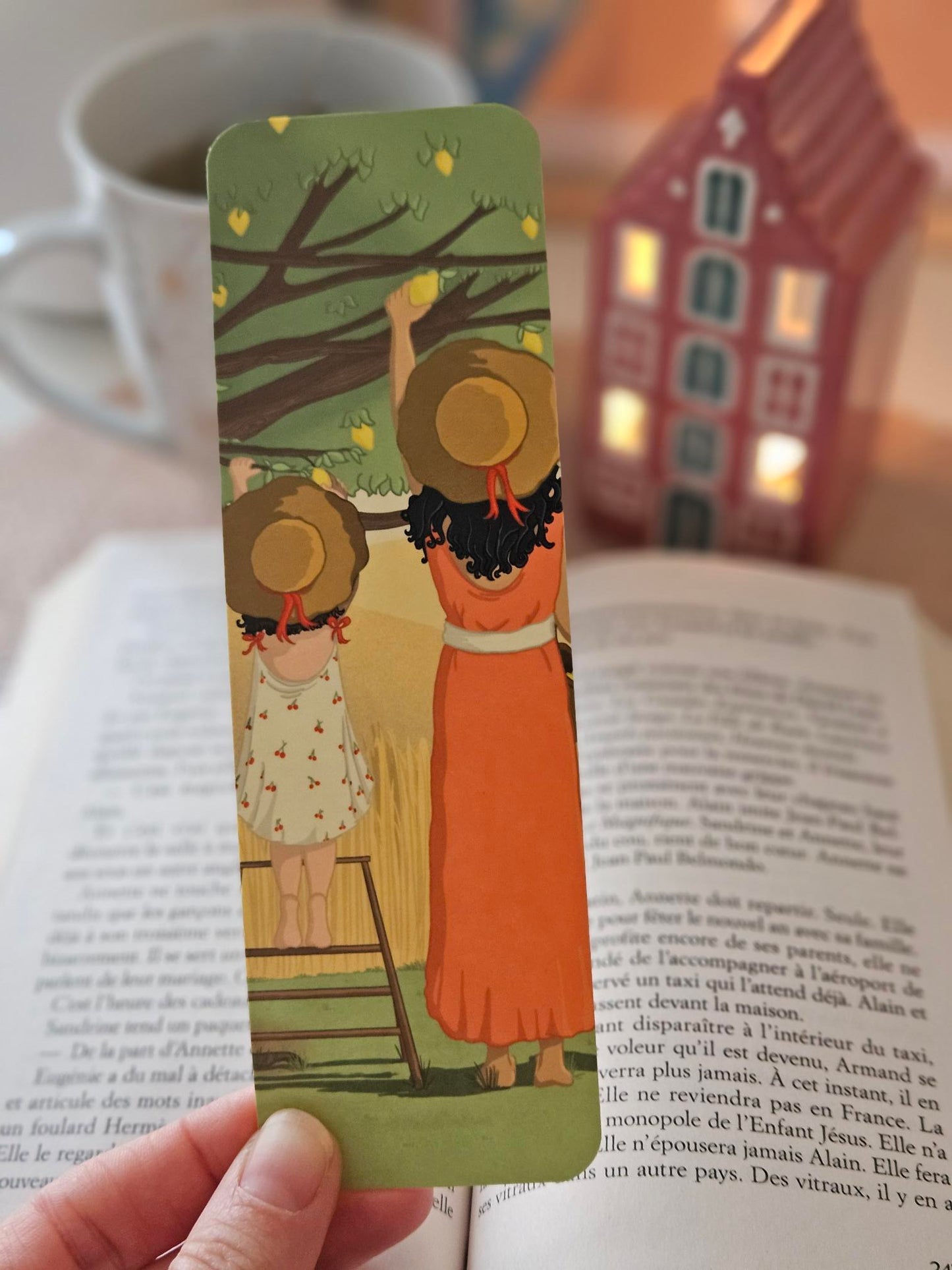 Marque-page « Le temps des citrons »