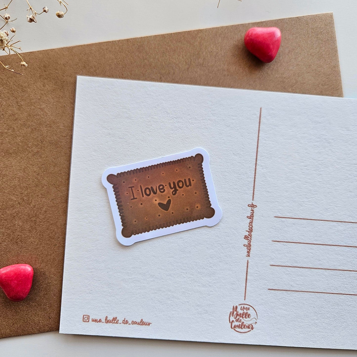 Sticker « I love you »