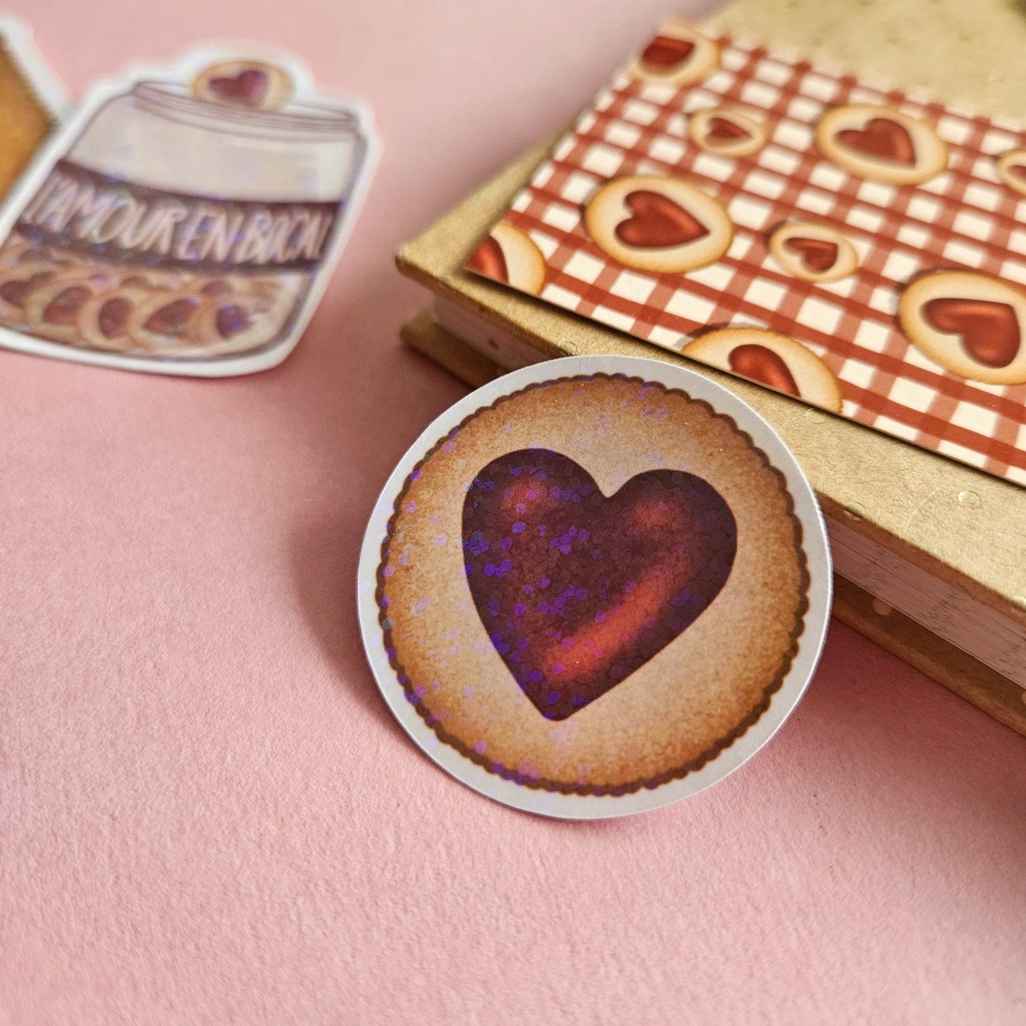Sticker « Le biscuit amoureux »