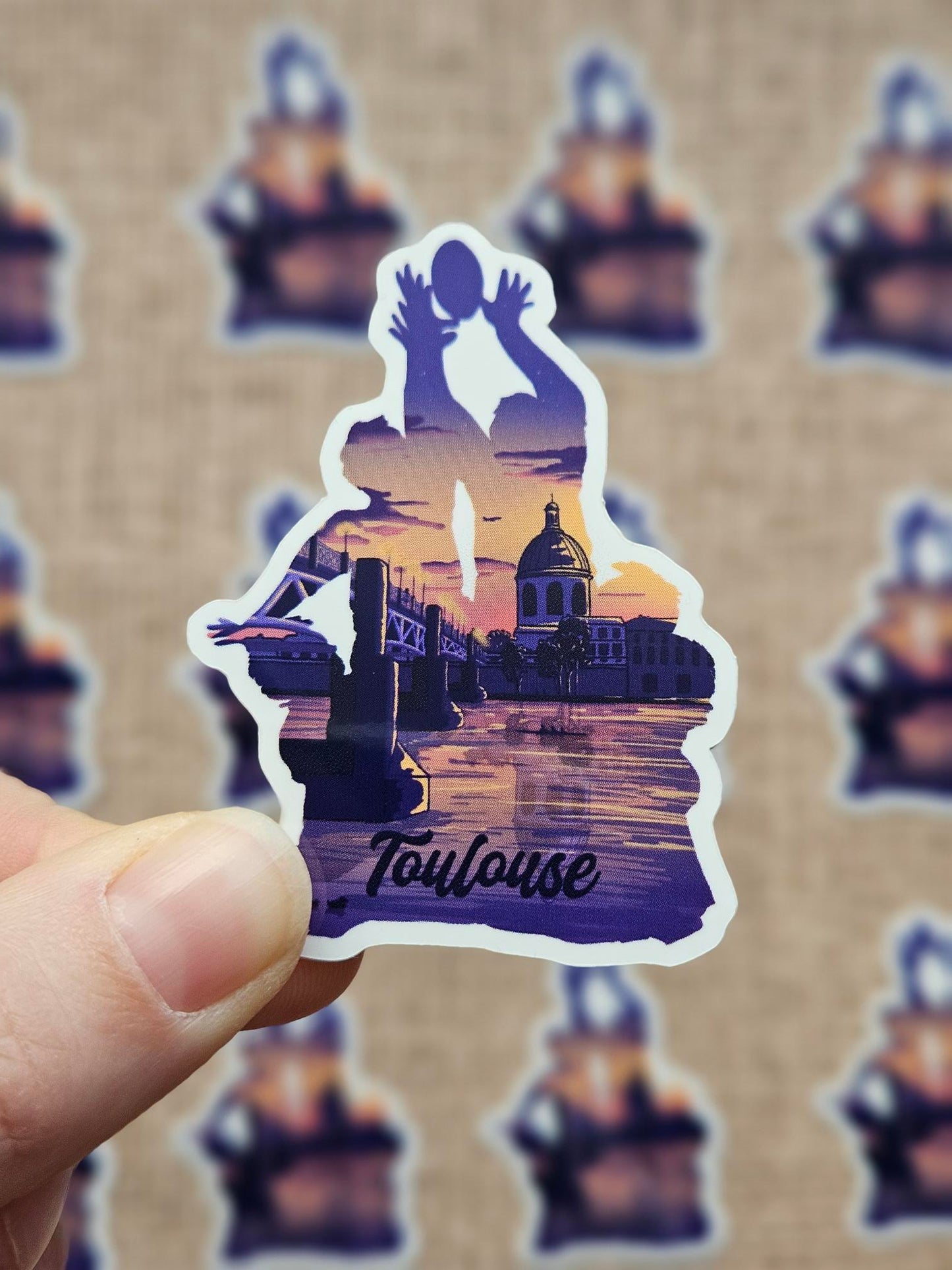 Sticker « Rugby Toulouse »