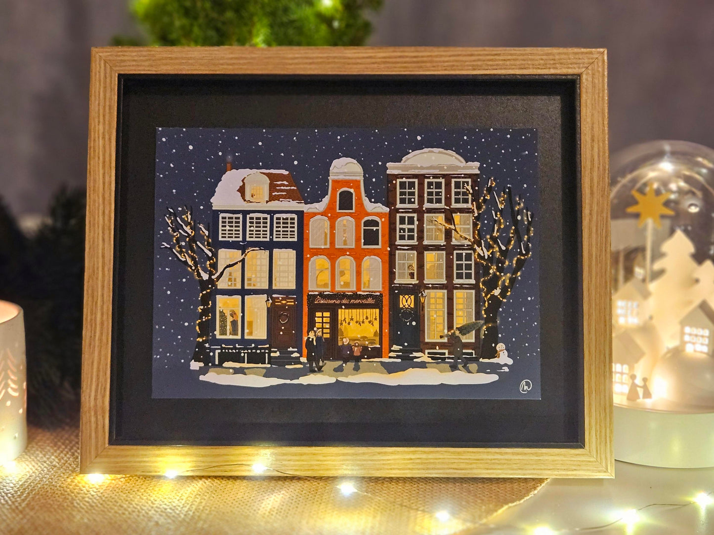 Affiche « Préparatif Noël »