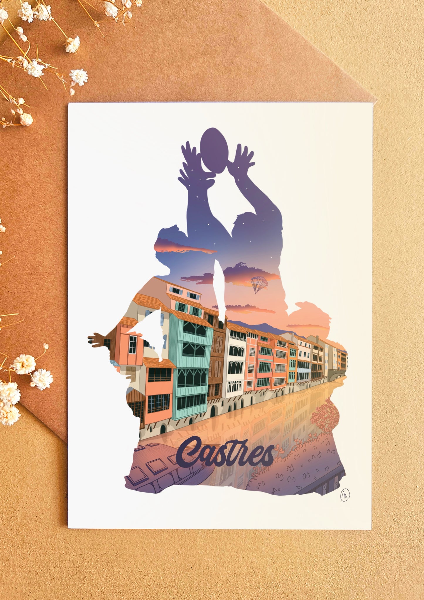Carte « Rugby Castres »
