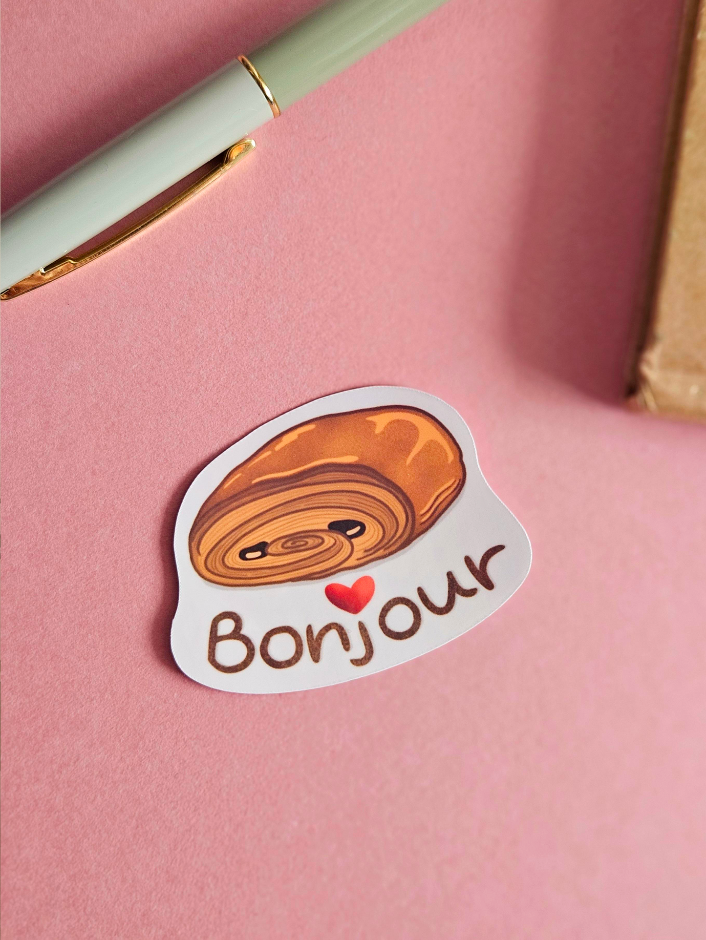 Sticker « Bonjour Chocolatine »