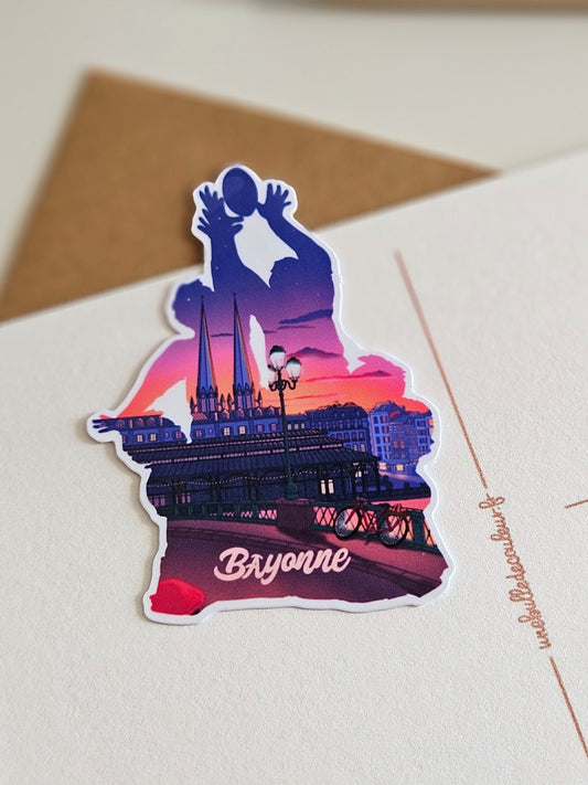 Sticker « Rugby Bayonne »