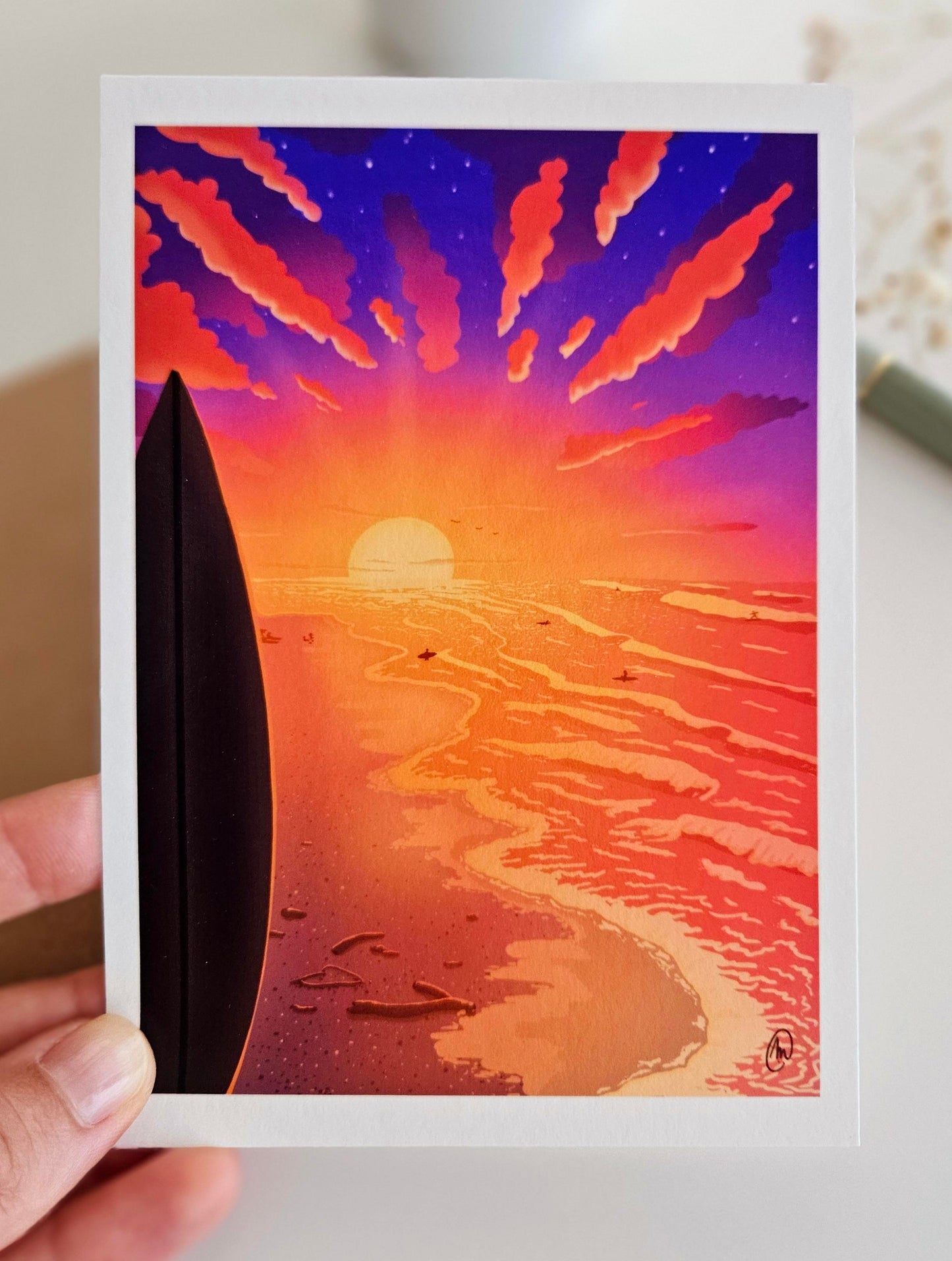 Carte « Un soir d’été »