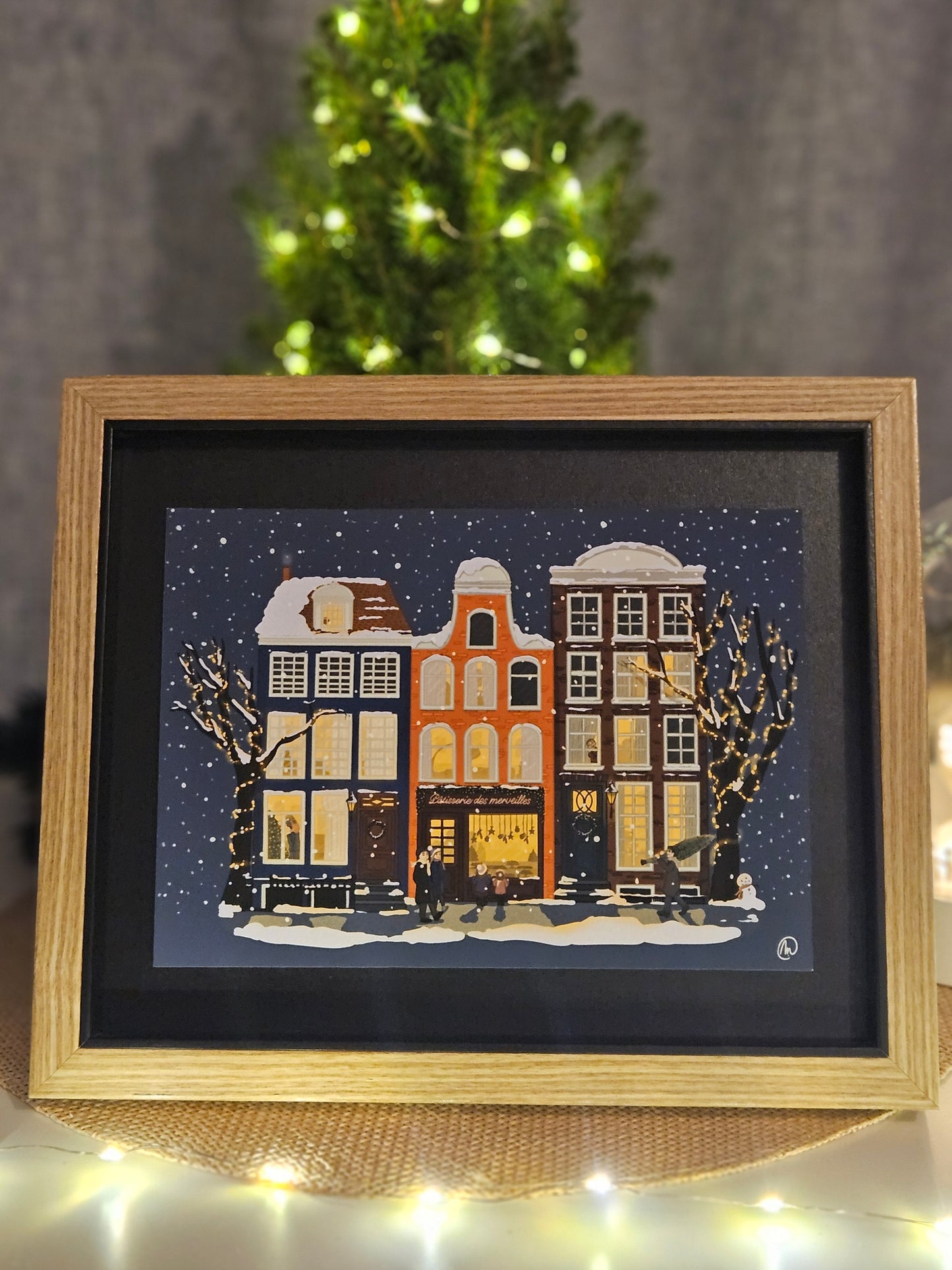 Affiche « Préparatif Noël »