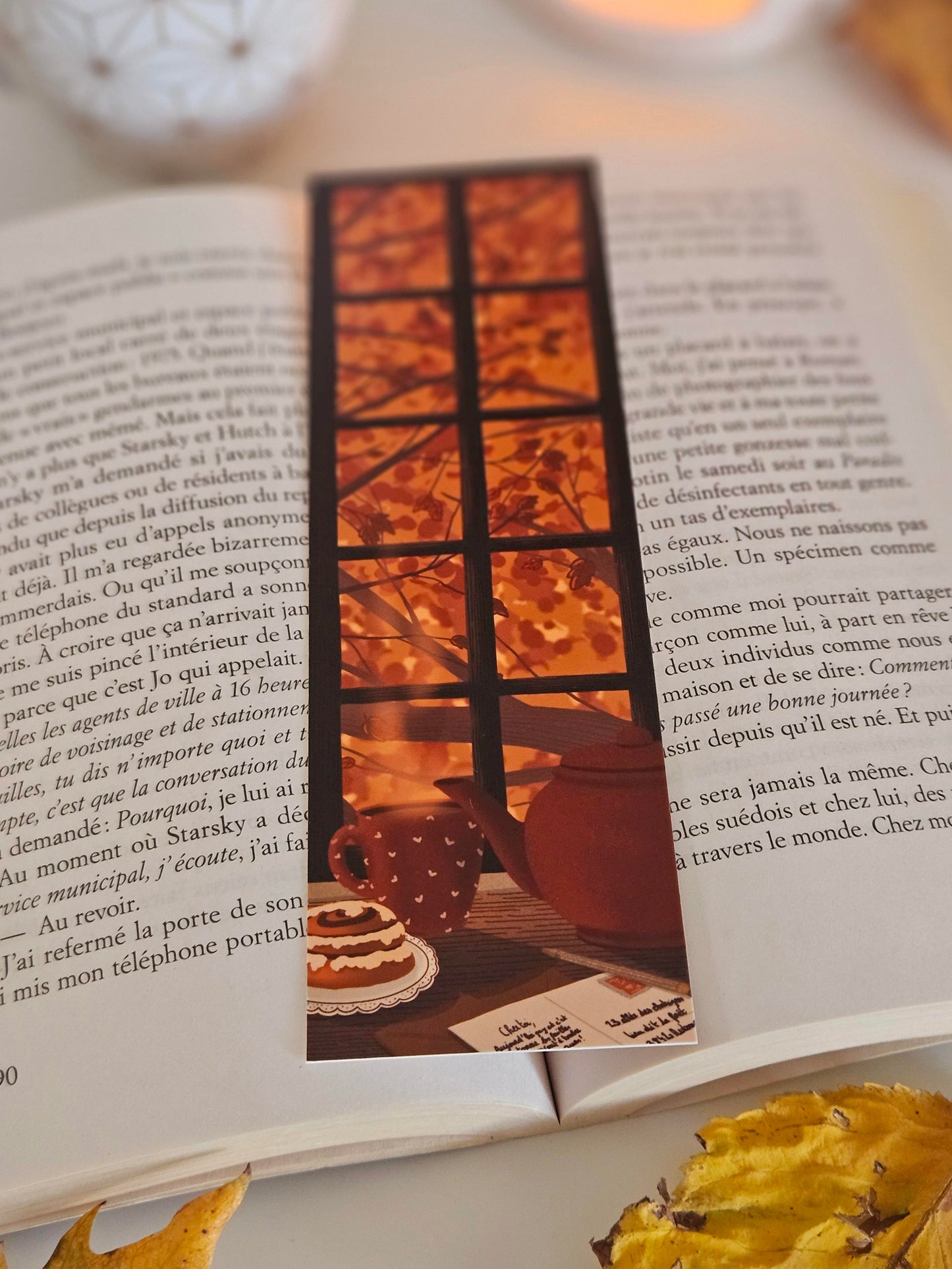 Marque-pages « Un goûter automnal »