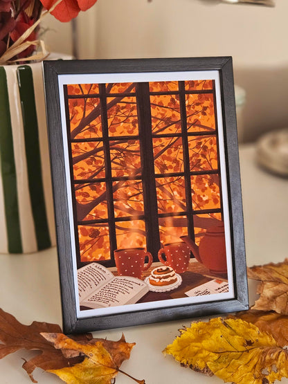 Affiche « Les feuilles mortes »