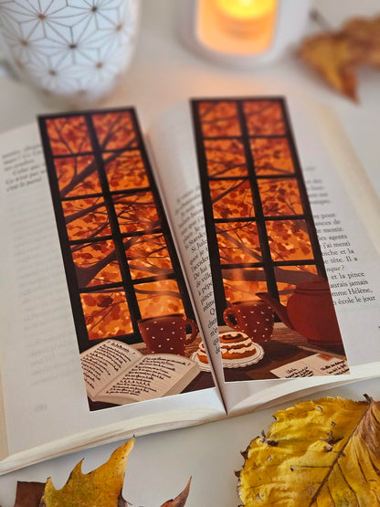 Marque-pages « Les feuilles mortes »