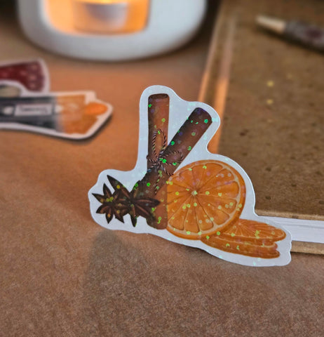 Sticker « Les épices de Noël »