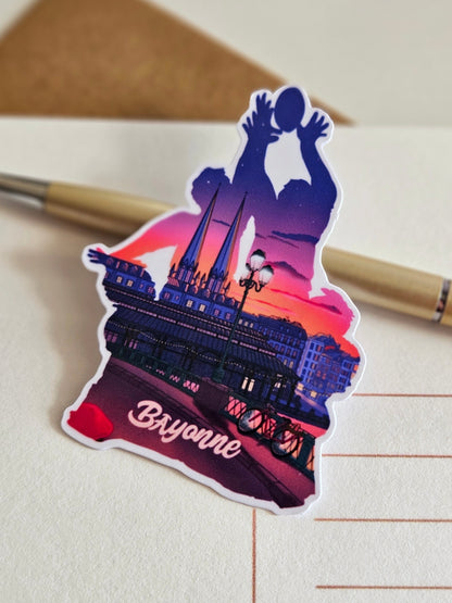Sticker « Rugby Bayonne »