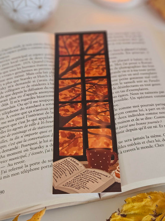 Marque-pages « Les feuilles mortes »