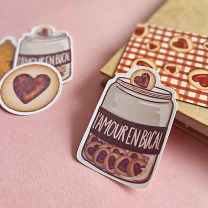 Sticker « L’amour en bocal »