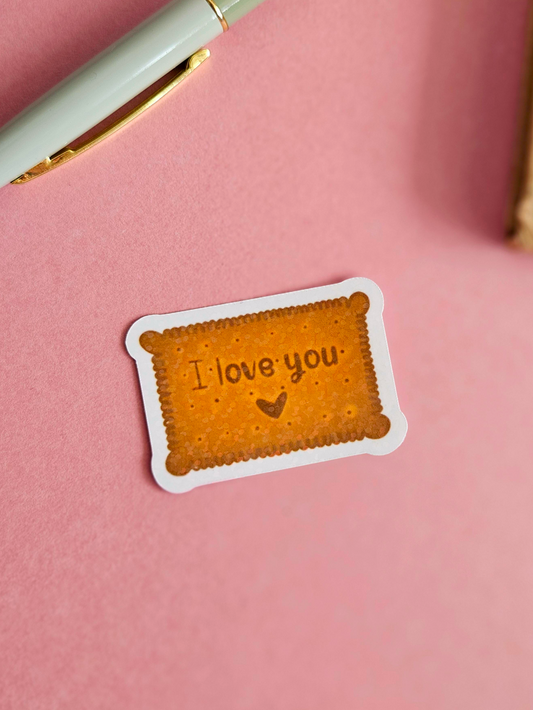 Sticker « I love you »